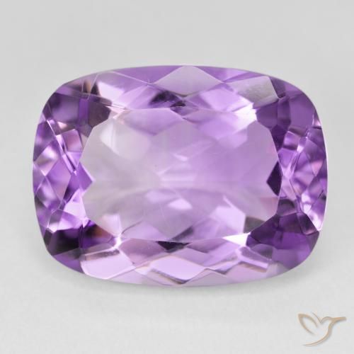 17.51ct Natural Violeta médio Ametista, Almofada, VS