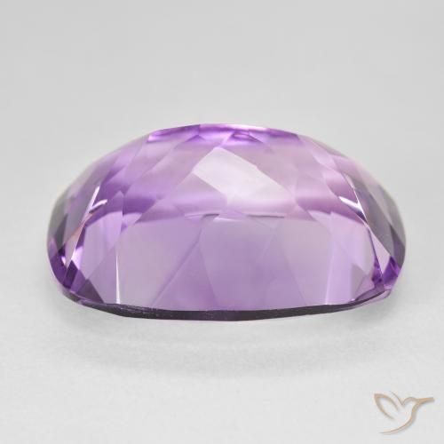Ametista Violeta rosado Natural 19.13ct, Almofada, VVS