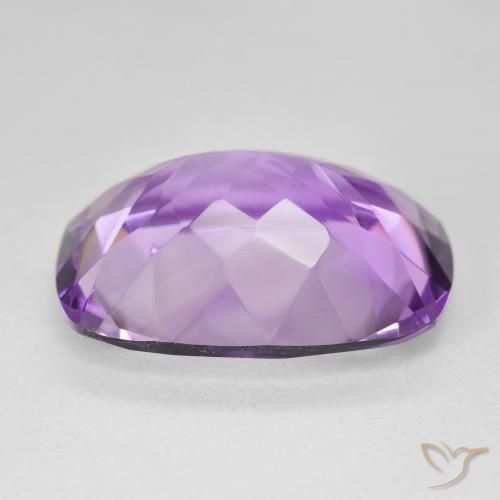 Ametista Violeta Claro-Médio Natural 16.52ct, Almofada, VVS