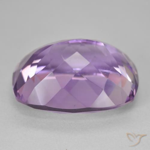 Ametista Violeta médio Natural 20.86ct, Almofada, VVS