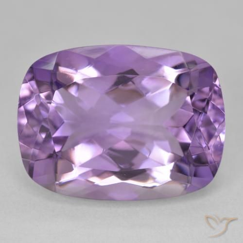 18.69ct Natural Violeta médio Ametista, Almofada, VVS