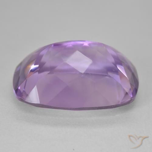 Ametista Violeta médio Natural 18.69ct, Almofada, VVS