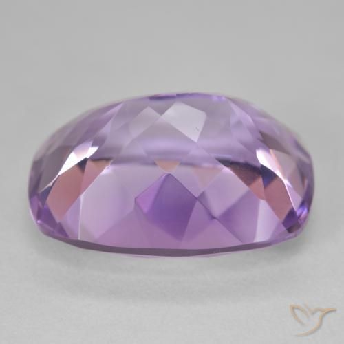 Ametista Violeta Claro-Médio Natural 19.50ct, Almofada, VVS