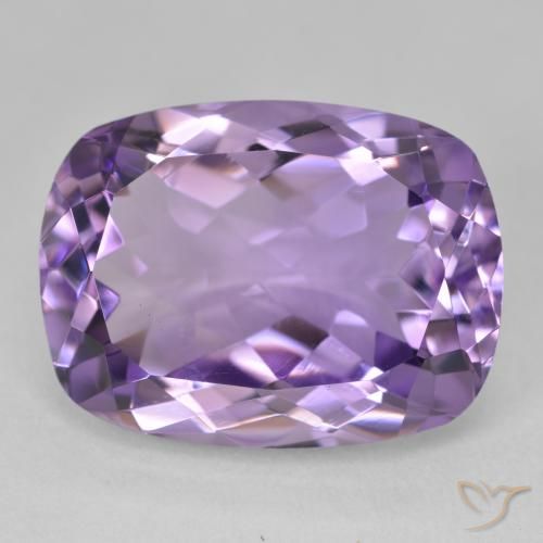 19.17ct Natural Violeta Profundo Ametista, Almofada, VVS