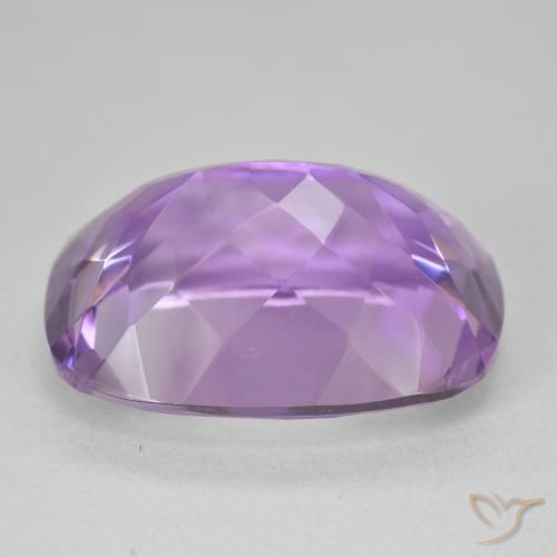 Ametista Violeta médio Natural 19.18ct, Almofada, VVS
