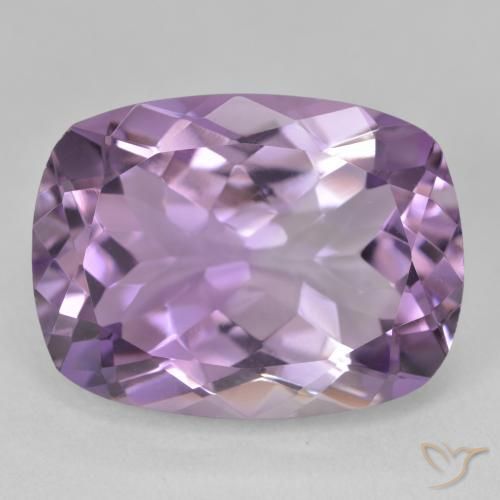 18.25ct Natural Violeta Claro-Médio Ametista, Almofada, VVS