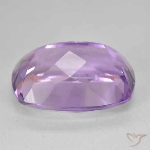 Ametista Violeta médio Natural 20.58ct, Almofada, VVS