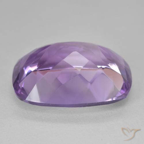 Ametista Violeta médio Natural 18.16ct, Almofada, VVS