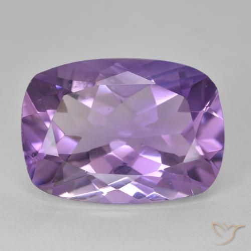 12.04ct Natural Violeta Profundo Ametista, Almofada, VVS