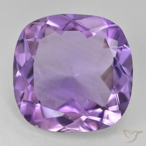 17.69ct Natural Violeta médio Ametista, Almofada, VVS