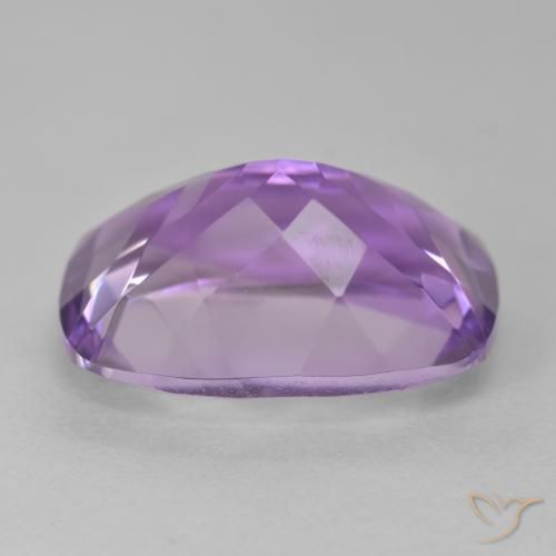 Ametista Violeta médio Natural 12.90ct, Almofada, VVS