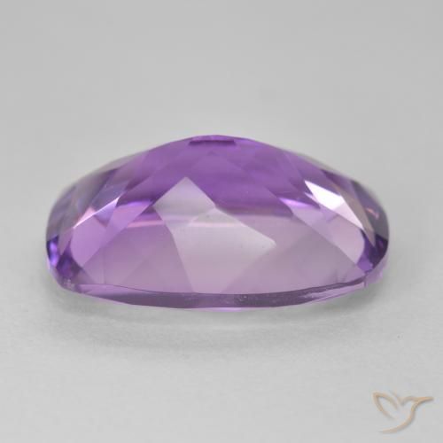 Ametista Medium Light Purplish-Violet Natural 11.39ct, Almofada, VVS