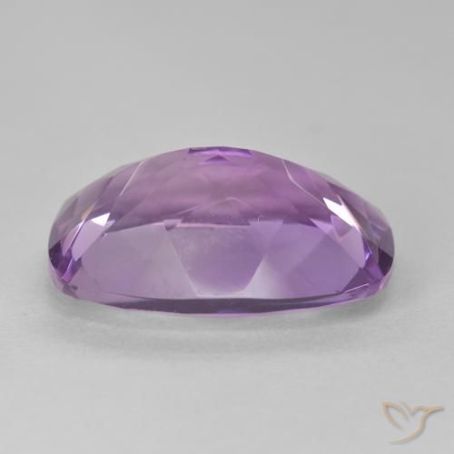 Ametista Violeta médio Natural 10.91ct, Almofada, VVS