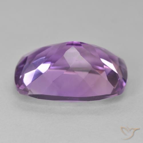 Ametista Violeta médio Natural 12.17ct, Almofada, VVS