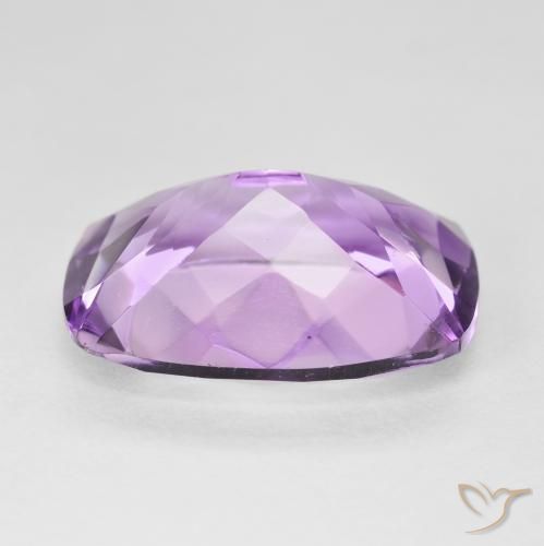 Ametista Violeta rosa médio Natural 11.55ct, Almofada, VVS