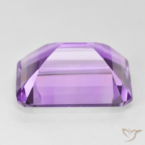 Ametista Violeta rosado Natural 20.80ct, Corte Octógono / Esmeralda, VVS