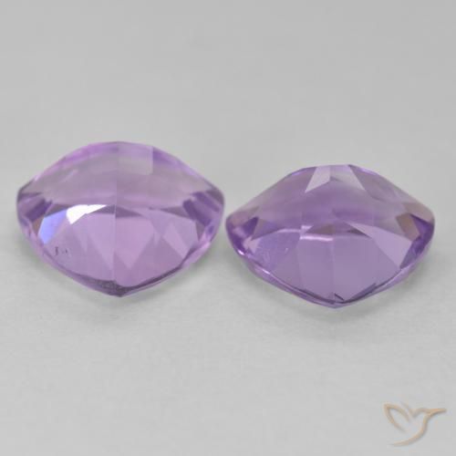 Pedras preciosas de Ametista Violeta médio natural de 5.73 ct, Trilhão, VS