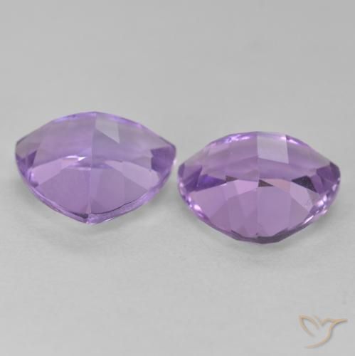 Pedras preciosas de Ametista Íris Rosa Violeta natural de 5.45 ct, Trilhão, VS