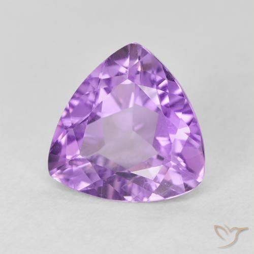 Ametista Violeta rosado Natural 2.78ct, Trilhão, VVS-VS