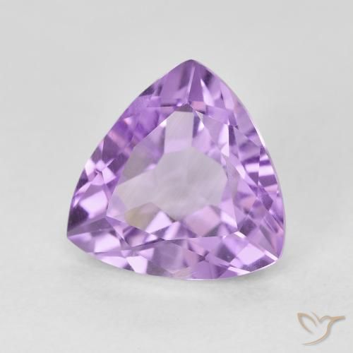 Ametista Violeta médio Natural 2.93ct, Trilhão, VVS-VS