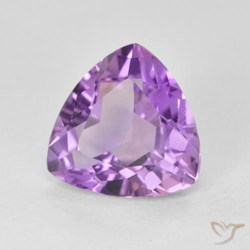 Ametista Violeta rosado Natural 2.83ct, Trilhão, VVS-VS