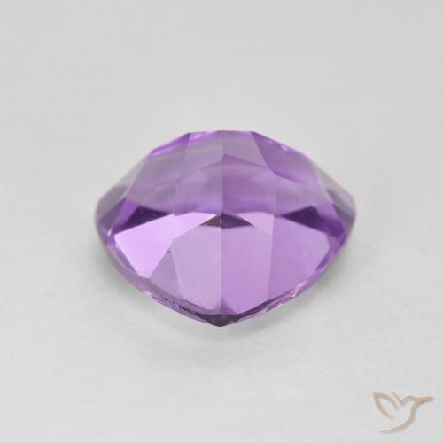 Ametista Violeta médio Natural 3.02ct, Trilhão, VVS-VS