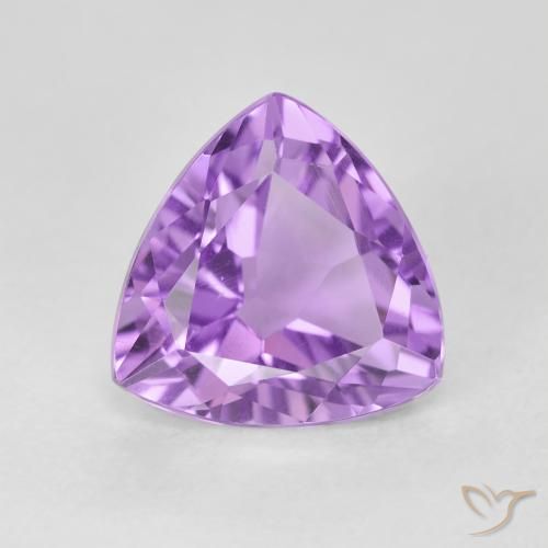 3.08ct Natural Violeta rosado Ametista, Trilhão, VVS-VS