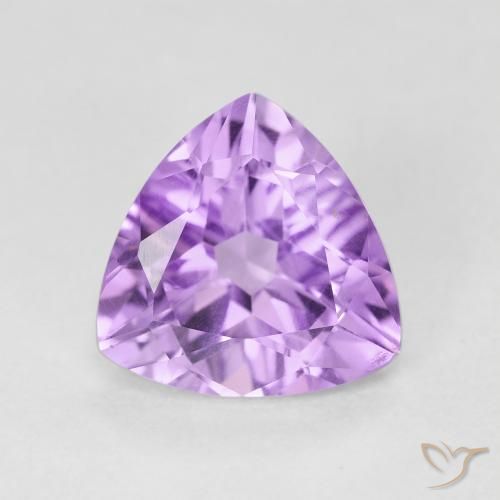 2.75ct Natural Violeta rosado claro Ametista, Trilhão, VVS-VS