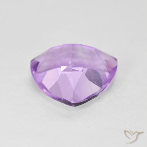 Ametista Violeta rosado claro Natural 2.75ct, Trilhão, VVS-VS