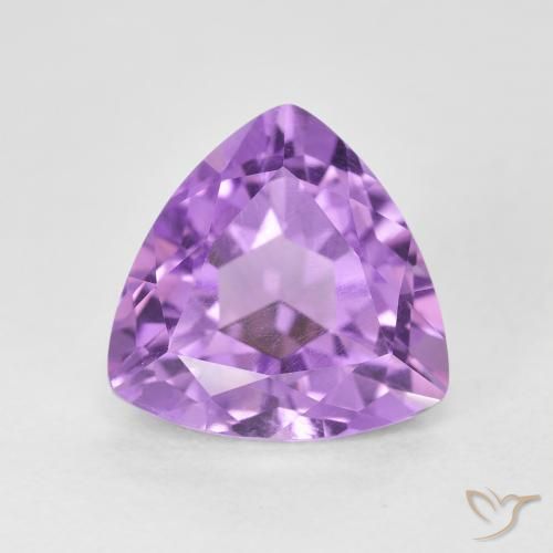 3.20ct Natural Violeta rosado Ametista, Trilhão, VVS-VS