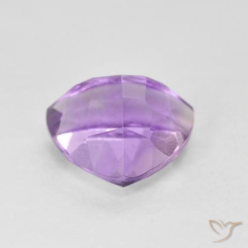 Ametista Violeta rosado Natural 3.20ct, Trilhão, VVS-VS
