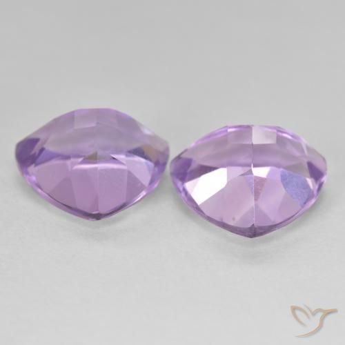 Pedras preciosas de Ametista Violeta médio natural de 5.75 ct, Trilhão, VS