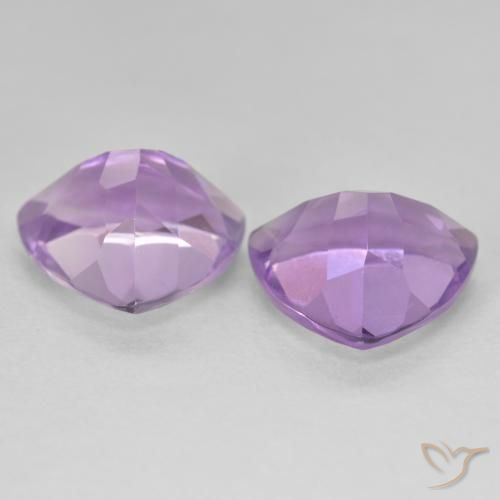 Pedras preciosas de Ametista Violeta médio natural de 5.71 ct, Trilhão, VS