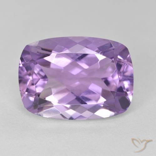 13.05ct Natural Violeta Profundo Ametista, Almofada, VVS