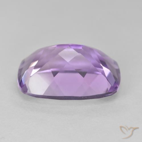 Ametista Violeta Profundo Natural 13.05ct, Almofada, VVS