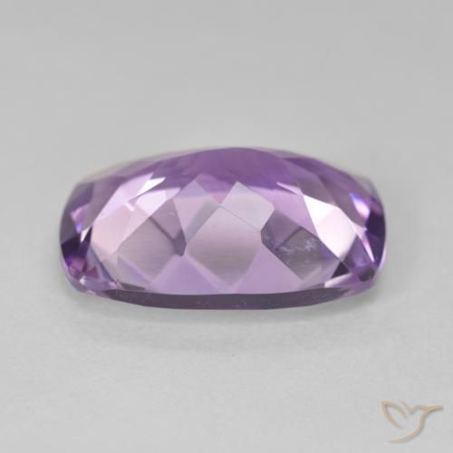 Ametista Violeta rosado Natural 10.94ct, Almofada, VVS