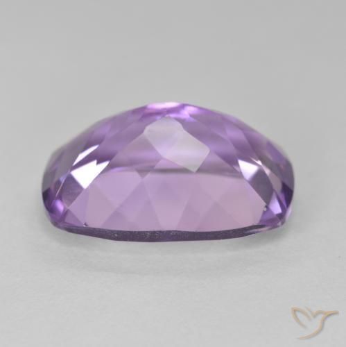 Ametista Violeta médio Natural 12.83ct, Almofada, VVS