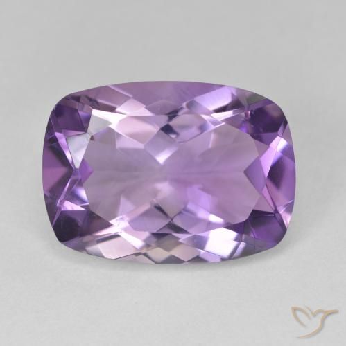 11.40ct Natural Violeta médio Ametista, Almofada, VVS
