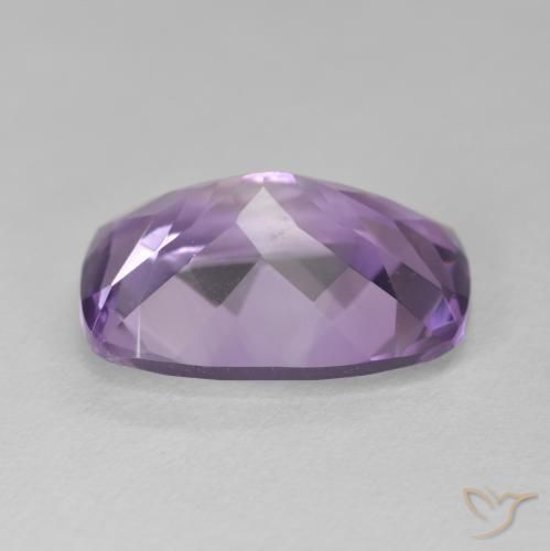 Ametista Violeta médio Natural 11.40ct, Almofada, VVS