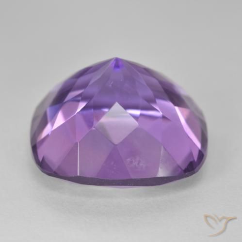 Ametista Violeta rosado Natural 21.91ct, Almofada, VVS
