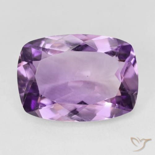 11.09ct Natural Violeta Púrpura Ametista, Almofada, VVS