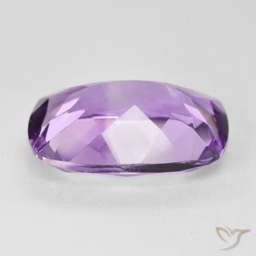 Ametista Medium Light Purplish-Violet Natural 11.19ct, Almofada, VVS