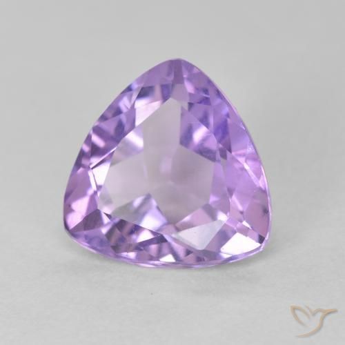 Ametista Violeta médio Natural 2.88ct, Trilhão, VS