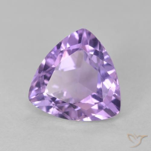Ametista Violeta médio Natural 2.89ct, Trilhão, VS