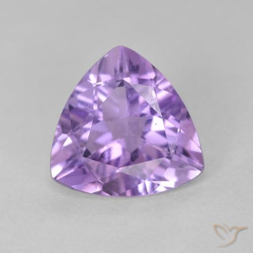 2.60ct Natural Violeta médio Ametista, Trilhão, VS