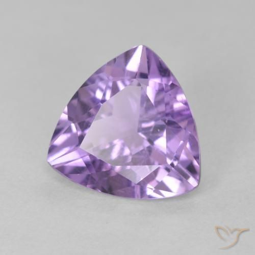 Ametista Violeta médio Natural 2.60ct, Trilhão, VS