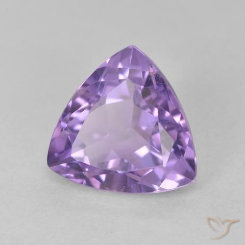 Ametista íris violeta Natural 3.03ct, Trilhão, VS