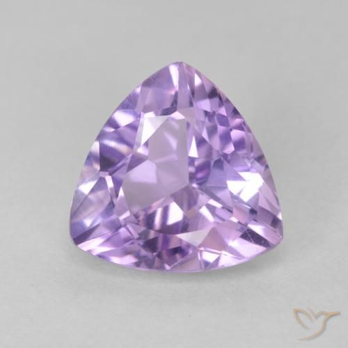2.84ct Natural Violeta médio Ametista, Trilhão, VS