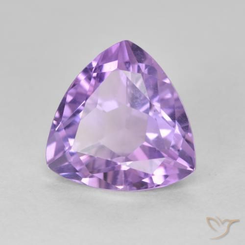 Ametista íris violeta Natural 3.01ct, Trilhão, VS