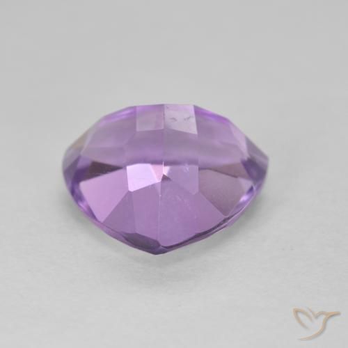Ametista íris violeta Natural 3.01ct, Trilhão, VS